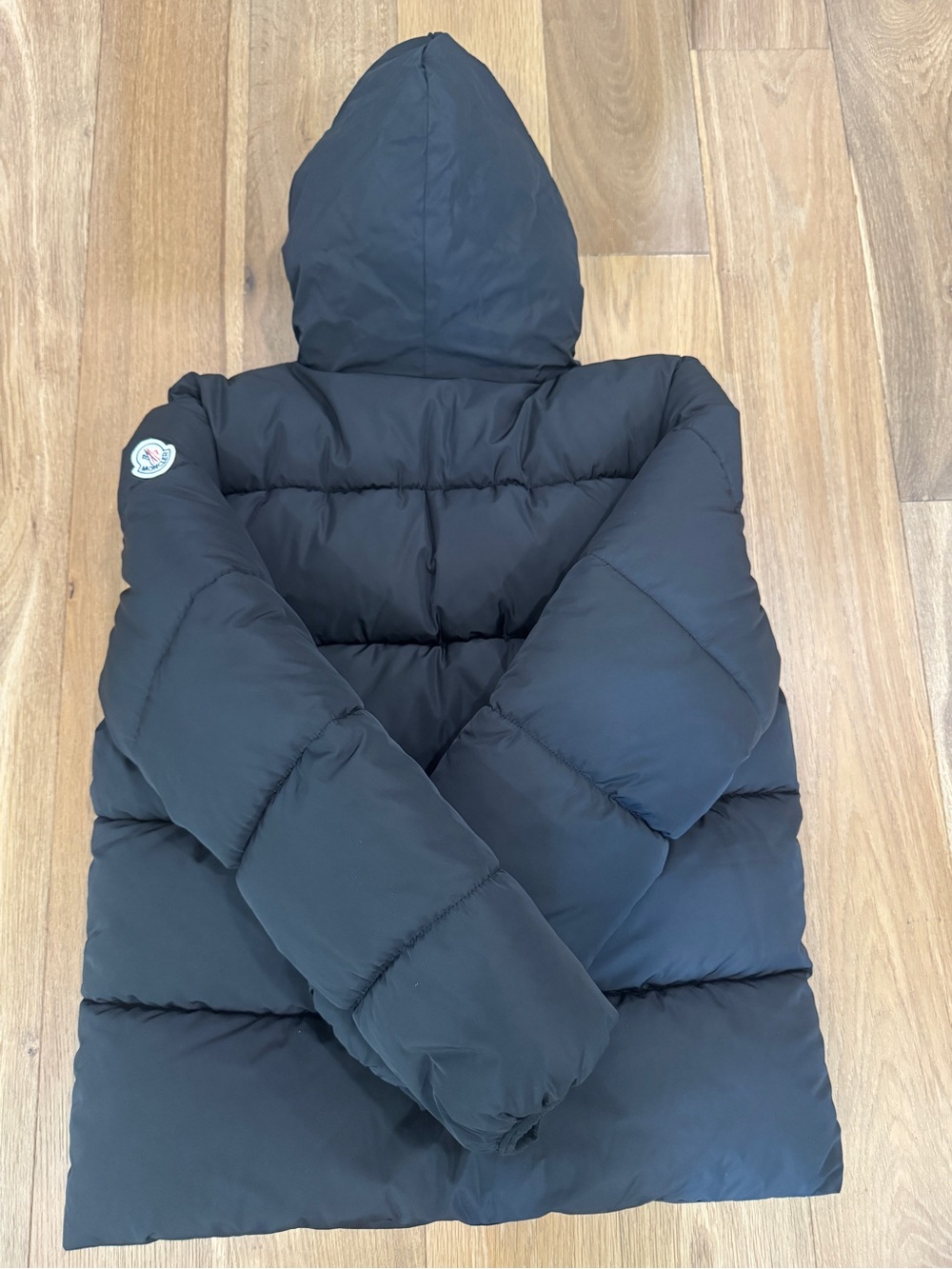Moncler Hooded Short Down Jacket - Picture 7 of 11